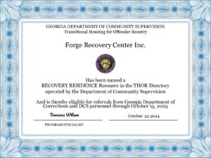 THOR Certificate